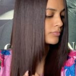 Nandita Swetha Instagram - Had a great time creating this look,with the one and only @nanditaswethaa #haircolor #keratintreatment #haircut #hairtransformation #hairinspiration #hairfashion #hairvideo #hairsalon #instagood #instagram #instafashion #instadaily #instagram #reelindia #reelitfeelit #reelsinstagram