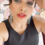 Nandita Swetha Instagram - Red & Red ❤️❤️ . . #kannadasong #duet #song #kannada #kannadathi #reel #instareel #instagram #instavideo #instakannada #instalike #instagramhub #instagramreels #actress #nandita #tfi #makeup #chennai #hyderabad #skirt #black #croptop