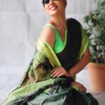 Nandita Swetha Instagram - ‘Saree vibe’ . Saree from @saraneefashion . #saree #sareelove #sareedraping #sareelovers #homely #nanditaswetha #tfi #actress #southactress #south #instagram #instalike #instagram #instagrammer