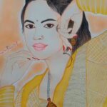 Nandita Swetha Instagram - @nanditaswethaa #nanditaswetha #pencilart #watercolor #portrait #sketchbook #sketching #sketches #sketch mam @nanditaswethaa #nanditaswetha #art #artwork #artofinstagram #loveshayari #love #reelsinstagram #reelkarofeelkaro #reelsvideo #reels #reelitfeelit #reelsindia #viral #tiktokindia #tiktokindia @instagram #instagram #artistsoninstagram #artmylife #artmywall #artistsoninstagram