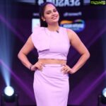 Nandita Swetha Instagram – 💜💜💜
.
.
Watch #6thsense tonite 
.
@bandlaganesh_official 

 @oak_entertainments,
#Imashwinbabu 

#6thsense #telugu #starma @starmaa #realityshow #gameshow #show #omkar #bandlaganesh #purple #ponytail #hyderabad #telugu #powerstar