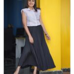 Nandita Swetha Instagram - ‘Beauty through your eyes’ . . Clicked by @nagraphyofficial 📸📸📸 . Top - @zara Skirt - @myntra Heels - @zara . . Makeup bu @makeupbysiva Hair by . #promotion #movierelease #look #actress #poser #influencer #instagrammer #nanditaswetha #tfi #instapic #instadaily #instalike #instagram #instamoment
