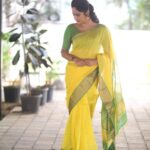 Nandita Swetha Instagram - I know I am beautiful 😝😝 . Saree from @sangeethakrishnakumar 🍀🍀🍀 @the_trendy_turns Clicked by @ramcandid_photography . Makeup by @kvenkatashiva . Hair @vadhuvumakeupstudio . Location - kshathriya hotel . #sareelove #saree #lemonyellow #homely #homelylook #smile #instasaree #sareelook #promotions #promotiontime #instagrammer #instapic #instadaily #instamood #instagram #nanditaswetha #tfi #telugufilm #akshara #teluguactress #hyderabad