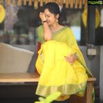 Nandita Swetha Instagram - I know I am beautiful 😝😝 . Saree from @sangeethakrishnakumar 🍀🍀🍀 @the_trendy_turns Clicked by @ramcandid_photography . Makeup by @kvenkatashiva . Hair @vadhuvumakeupstudio . Location - kshathriya hotel . #sareelove #saree #lemonyellow #homely #homelylook #smile #instasaree #sareelook #promotions #promotiontime #instagrammer #instapic #instadaily #instamood #instagram #nanditaswetha #tfi #telugufilm #akshara #teluguactress #hyderabad