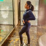 Nandita Swetha Instagram – Jus for the pic 😍😍😍
.
.
#clicked by the very own @mounagummadi 😍😍
.
#click #gymwear #workout #shootlife #shooting #earlymorning #sunraise #jog #click #hyderabad #ponytail #tfi #telugu #sportsshoes #sports #morningvibe #poser #pose #mirrorpose #nanditaswetha #instagrammer #instalike #instapic #instamood #instapost #healthy #stayfit #south #indian #indiangirl