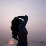 Nandita Swetha Instagram - ‘Glorify ur struggle’ Nobody else understand your journey. . . . #clicked by . #sunraise #click #morning #bhimili #throwback #beach #morningvibe #positive #deepsoul #instapic #instagram