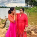 Nandita Swetha Instagram - ‘Iam a strong woman becz a Strong woman raised me’ Happy birthday amma @hemanagarathna You deserve to be happy. . . #birthday #mom&me