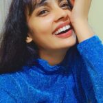 Nandita Swetha Instagram - Because I am Happy🦋🦋🦋 . . #smile #happy #time #selflove #fringe #selfies #snapchat #nomakeup #filter #click #quarantine #positive #actress #actresslife #blueday #bangalore #eveningshot