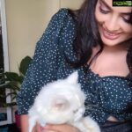 Nandita Swetha Instagram - I never imagined this boy in my arm wil become so important in my life. He bought my energy back. Joyful kid. Swipe ▶️▶️ . . #bell #mykid #attitudeboy #baby #life #love #pet #petlover #handsome #youngestmember #family #insta #cat #parsiancat #beauty #joy
