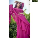 Nandita Swetha Instagram – How about flaunting my bestie’s creation!
Wearing stylist designer @reshmakunhi design.
Check out her profile to order customized masks.

#outdoor #designerwear #selfportrait #edited #pink #purple #flaunt #passion #instadaily #positivevibes #skyispink #nanditaswetha