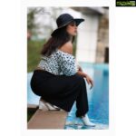 Nandita Swetha Instagram - ‘She wrinkles the body n quitting wrinkles the soul’ Clicked by @madhupkiran Customised hat by @thefiestymiss On request- Top - @shienofficial Palazzo - (Since ages making use this)- Random shop in #commercialstreet White high shoes- @charles&kieth #blacknwhite #poser #actor #pulkadot #sunset #photogram #instagram #instapic #bangalore #fashionweek #sunset #actress #poser