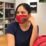 Nandita Swetha Instagram – Thought of posting these images. 
Lockdown has taught many many things to us. 
Today is the first day I have been out on work. Outside world looks so different compare to before. Somewhr the world is mourning. Everything looks so dull. It’s shldnt be like this! Definitely it is leading us to get into to depression, anxiety. 
Reason is within us. Let’s be careful. 
Let’s fight being cautious. Let’s be responsible. Let’s not loose our own ppl.  Let’s not loose hope 
Let’s stay strong 
Let’s be ther for everyone
Much love xxx .
.
.
Swiperight▶️
Special thanks to @reshmakunhi for sending this comfortable #mask at door step. 
Guys order ur own customised masks. Contact @reshmakunhi  #indowestern #candid #look 
#homely #ootd #masks #covid19 #pandemic #staysafe #homelygirl #homelylook #red