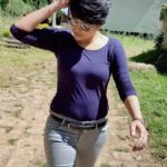 Nandita Swetha Instagram - Ok #rajnisir is my fav🙈 #darbar #rajnikanth #rajnistyle #vanangamudi #look #police #tamil #kodaikanal #style