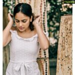 Nandita Swetha Instagram – Don’t ever doubt your worth 
#candid #click #nanditaswetha #actor #poser #calm #worth #instagram #trending #life #quotes #peace #tatto #white #jumpsuit @lumixindia