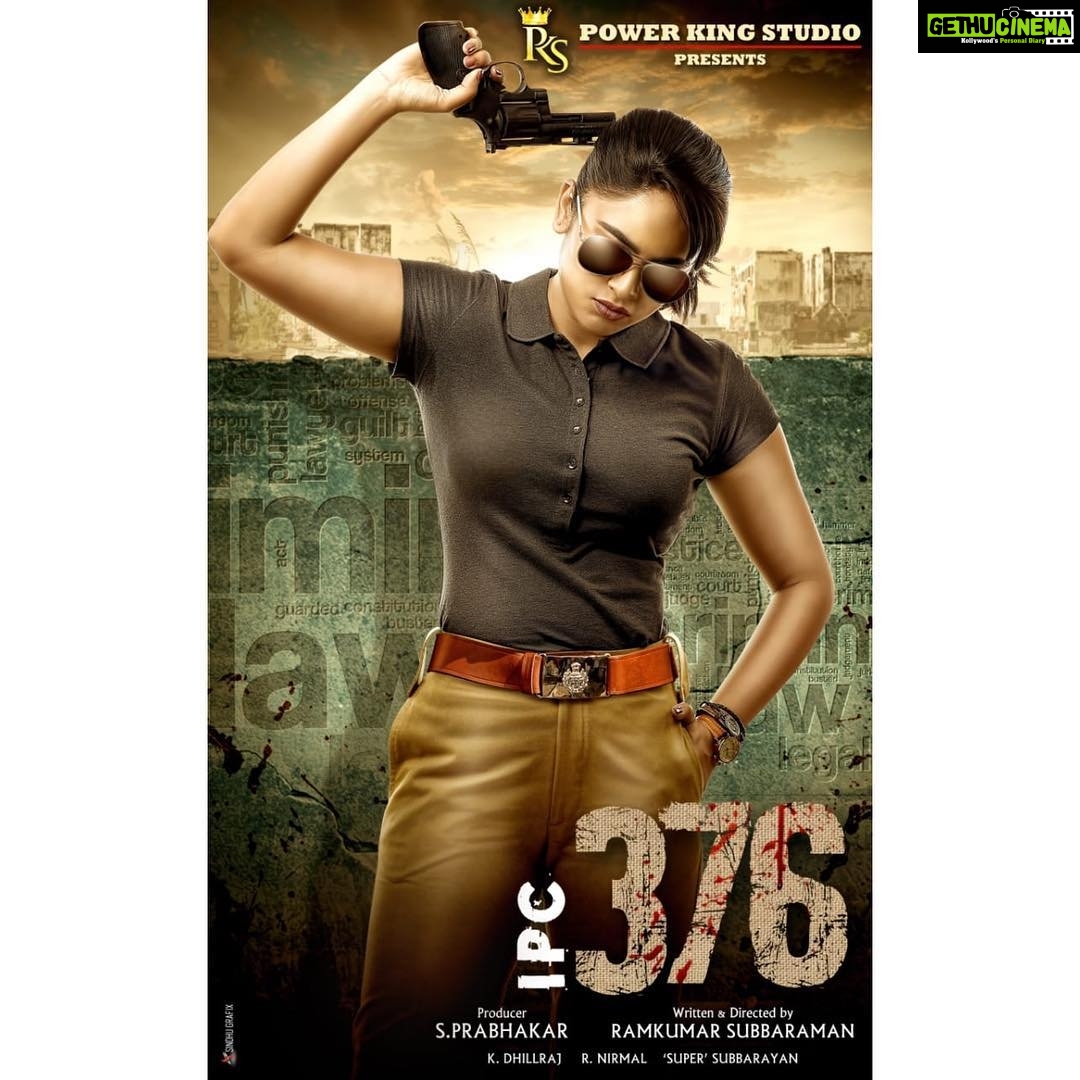 Nandita Swetha Instagram - I am ready. Are you? #IPC376 #tamil #telugu #thriller #cop #actor