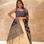 Nandita Swetha Instagram - All about glitereing✨✨✨✨ Wearing @leoboutiquechennai Accessories from @pretty.jewelbox . #marriage #indianwedding #look #collaboration