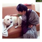 Nandita Swetha Instagram – M an actor by profession
This pic was taken while shooting. 
But the love from me or the response from Leo were not the part of acting. 
#favpic #love
PC – #satish