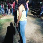Nandita Swetha Instagram - #4am #20hrs of shoot. Still being crazy 😜 #Actress #Actresslife #Realme #Midniteshoot #Trying