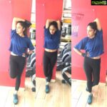 Nandita Swetha Instagram - Ok. M killing u babe🤭🤭 #Fitnessgoals #Gym #Workout #Bangalore #goldsgym #Sweatitout Bangalore, India