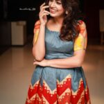 Nandita Swetha Instagram - M tired still happy to smile at the cameras. Clicked by @karthikakphotography u r awesome bro👏🏻👏🏻 #Asuravdham #Release #Dress #Smile #Actor #Kollywood #Tollywood