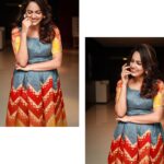Nandita Swetha Instagram - M tired still happy to smile at the cameras. Clicked by @karthikakphotography u r awesome bro👏🏻👏🏻 #Asuravdham #Release #Dress #Smile #Actor #Kollywood #Tollywood