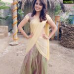 Nandita Swetha Instagram - I love being like dis🧡❤️💙💜💗 #Halfsaree #shootmode #actress #telugu #srinivasakalayanam