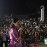 Navaneet Kaur Instagram - भातकुली नगरपंचायत निवडणुकीच्या प्रचारार्थ भव्य जाहीर सभेने संपूर्ण भातकुली स्वाभिमानमय,सगळीकडे पाना चिन्हाचाच बोलबाला,भातकुलीत पुन्हा युवा स्वाभिमान पार्टीचीच एकहाती सत्ता येणार