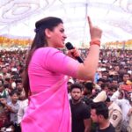 Navaneet Kaur Instagram - धारणी येथे जंगी प्रचार सभा व रॅली