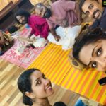 Navya Nair Instagram – Rehearsals .. keerthana , midun , harichettan , suresh , kalesh ..