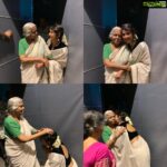 Navya Nair Instagram - Sugathakumari teacher .. ammayodulla sneham .. ende puthuvarsham ee anugrahathal dhanyamayi .. 🙏🏻🙏🏻🙏🏻