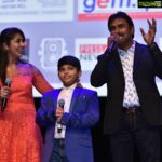 Navya Nair Instagram - Thank u qatar , krishiyidam qatar , reigate builders , radio suno (santhosh palee) and Nizar (zella diamonds ) fr the wonderful stage and audience .. such a positive stage QNCC qatar .. love u all ..