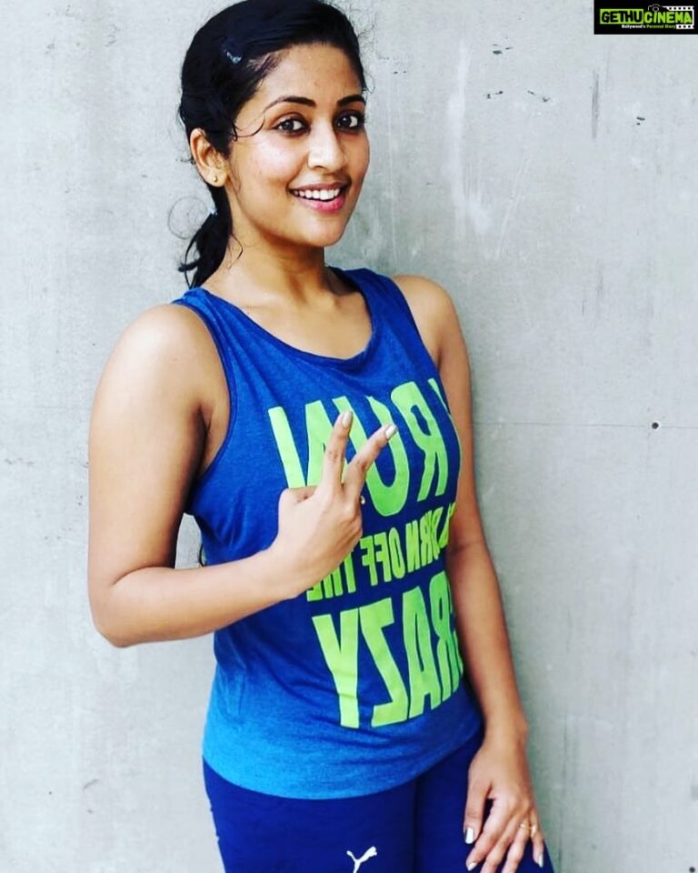 Navya Nair Instagram - Workout ...