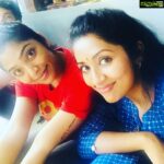 Navya Nair Instagram - Practise session ... 😘😘😘😘😘.. Sreejith dancity