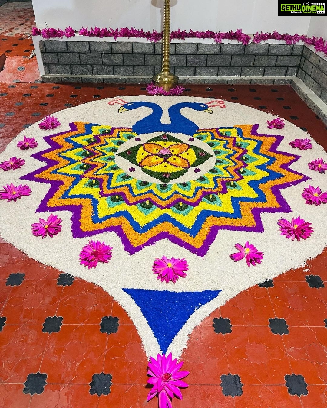 Navya Nair Instagram - Our pookkalam ..