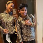 Navya Nair Instagram - Mom and kid .. twinning ❤️❤️❤️ The Oberoi, Bengaluru