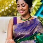 Navya Nair Instagram - What u seek is seeking you ❤️❤️❤️ Make up @amal_ajithkumar Costumes @beenaseematti @seemattitextiles Styling @sabarinathk_ Stills @acp_photography790 Assisted by @vikramanvijitha Accessories @keyaa_by_kartika