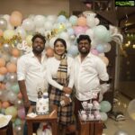 Navya Nair Instagram - Happy bday to sajith and sujith .. wishing u both a lot of success and happiness .. be the way u both are , loving and down to earth .. and the yummy food ❤️❤️❤️.. @anusree_luv @sabarinathk_ @sajithandsujith @pranavraaaj ..