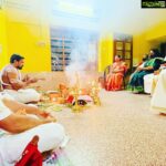 Navya Nair Instagram - Pooja scenes at ancestral home ..