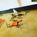 Navya Nair Instagram - Pooja scenes at ancestral home ..