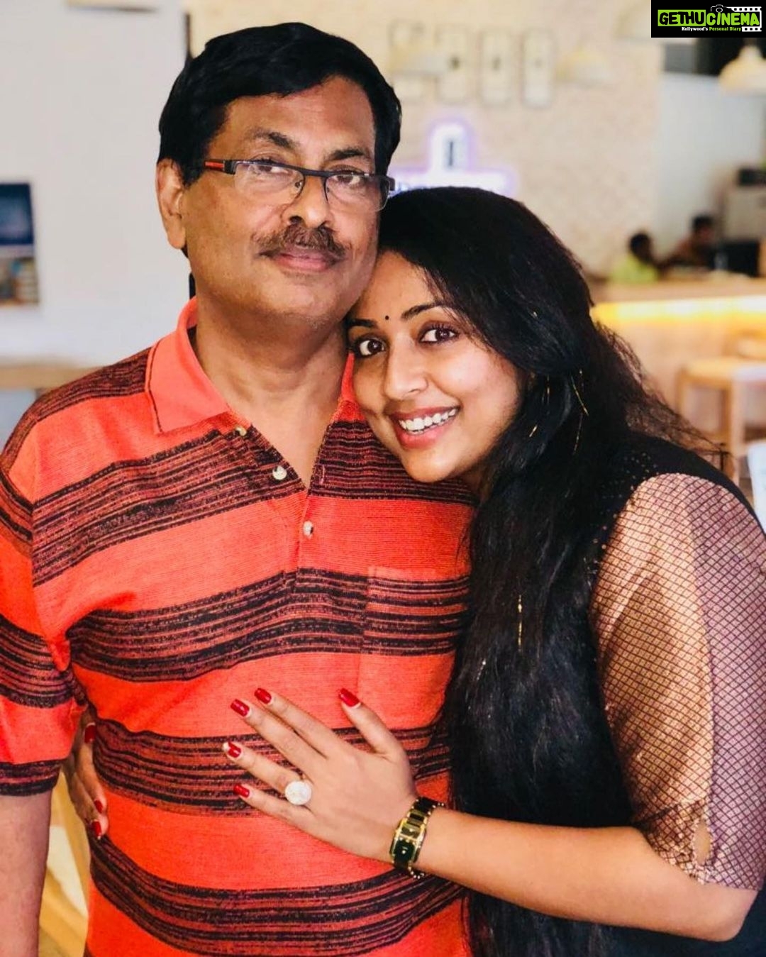 Navya Nair Instagram - Achan ... my strength ...
