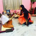 Navya Nair Instagram - Late post 🤗🤗🤗.. the greatest gift on planet Earth is the rare event of an enlightened Master happening in ones life .. He is the ultimate luxury .. gurubhyo namah 🙏🏻🙏🏻🙏🏻