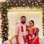 Navya Nair Instagram - Happy married life to my dear kannappa .. my brother , my friend .. we have had so many late night discussions evn about the stupidest things under the sun .. i still shout at u , beat u , bite u , make fun of u at everything u do , never did i know tat u hav grown up so big .. u r still my chottu .. love u both swathi and kanna .. may u both hav a happy and peaceful life .. life is all about living , its everyday , every moment .. end of the day all that matters is how well u lived .. save not money bt moments ..