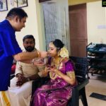 Navya Nair Instagram - Happy married life to my dear kannappa .. my brother , my friend .. we have had so many late night discussions evn about the stupidest things under the sun .. i still shout at u , beat u , bite u , make fun of u at everything u do , never did i know tat u hav grown up so big .. u r still my chottu .. love u both swathi and kanna .. may u both hav a happy and peaceful life .. life is all about living , its everyday , every moment .. end of the day all that matters is how well u lived .. save not money bt moments ..
