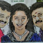 Navya Nair Instagram - Thank u so much @_kl46_artist . U r amazing 🤗🤗🤗