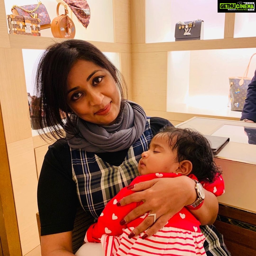 Navya Nair Instagram - Happy bday aira babe .. me and sai mitch u ... 😘😘😘