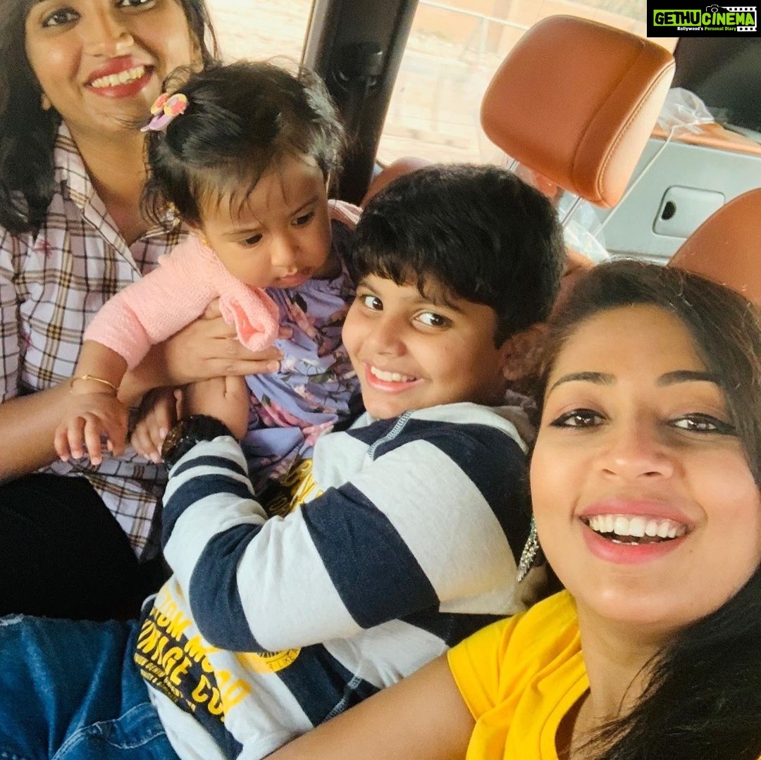 Navya Nair Instagram - Happy bday aira babe .. me and sai mitch u ... 😘😘😘