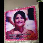 Navya Nair Instagram - Thank u boney @boneyjames19 ... he celebrated my bday among his colleagues ... the one whom i cudnt meet yet bt i heard a lot about ur love towards me from others ... its been years tat i am not at all into films bt still u ppl love me and it means a lot ... thank u so much