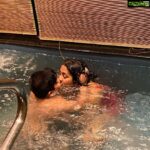 Navya Nair Instagram - Me and my jaaan .. me and u times infinity .. love u to the moon and back Taj Malabar Resort & Spa, Cochin
