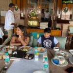 Navya Nair Instagram - Me and my jaaan .. me and u times infinity .. love u to the moon and back Taj Malabar Resort & Spa, Cochin