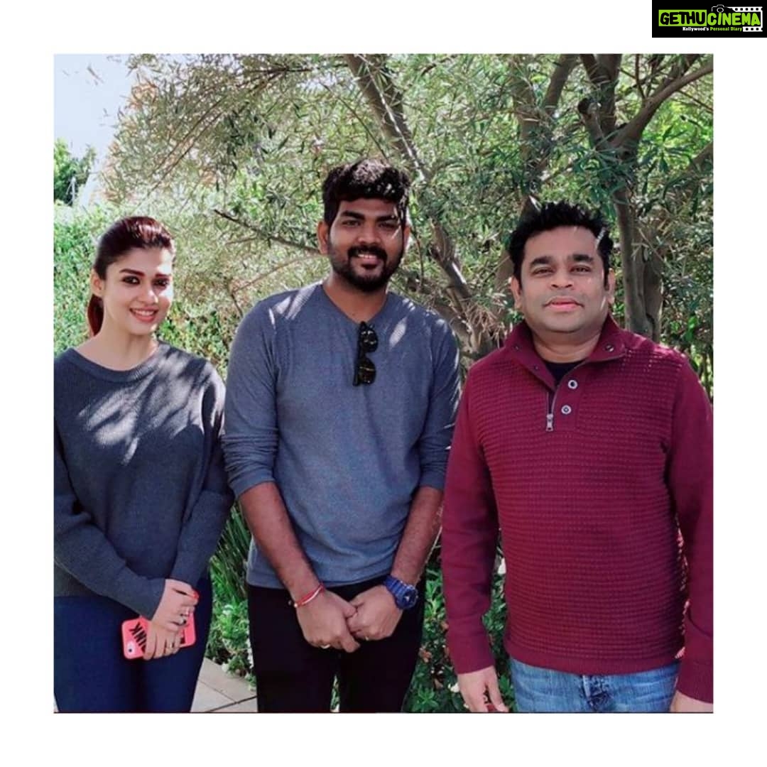 Nayanthara Instagram - Happy Happy Birthday to you @arrahman sir... may your year be filled with love and music💫